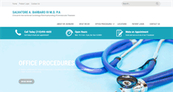 Desktop Screenshot of barbarocardiology.com